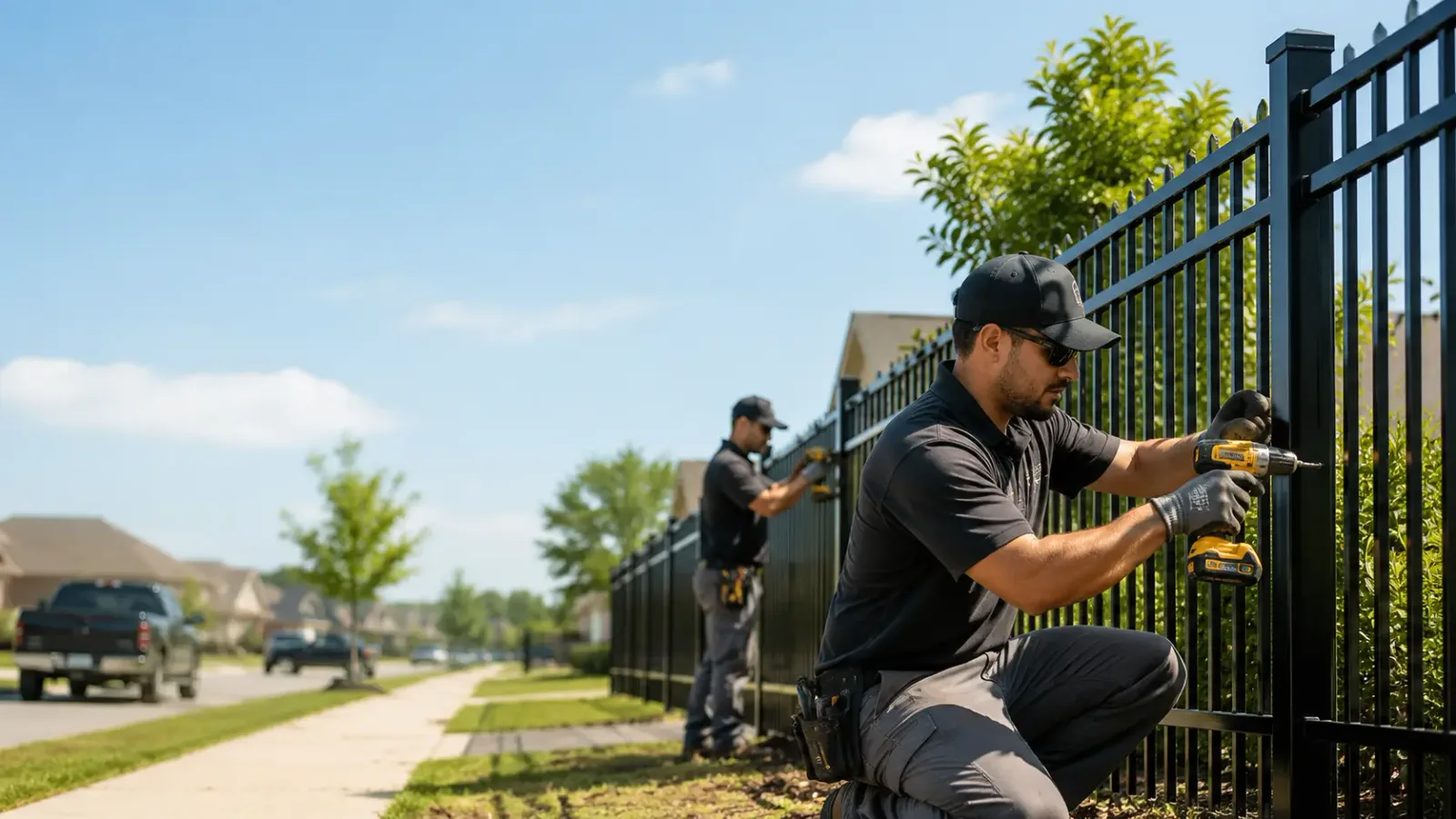 Metal Fence Installation in Lafayette Hill, PA